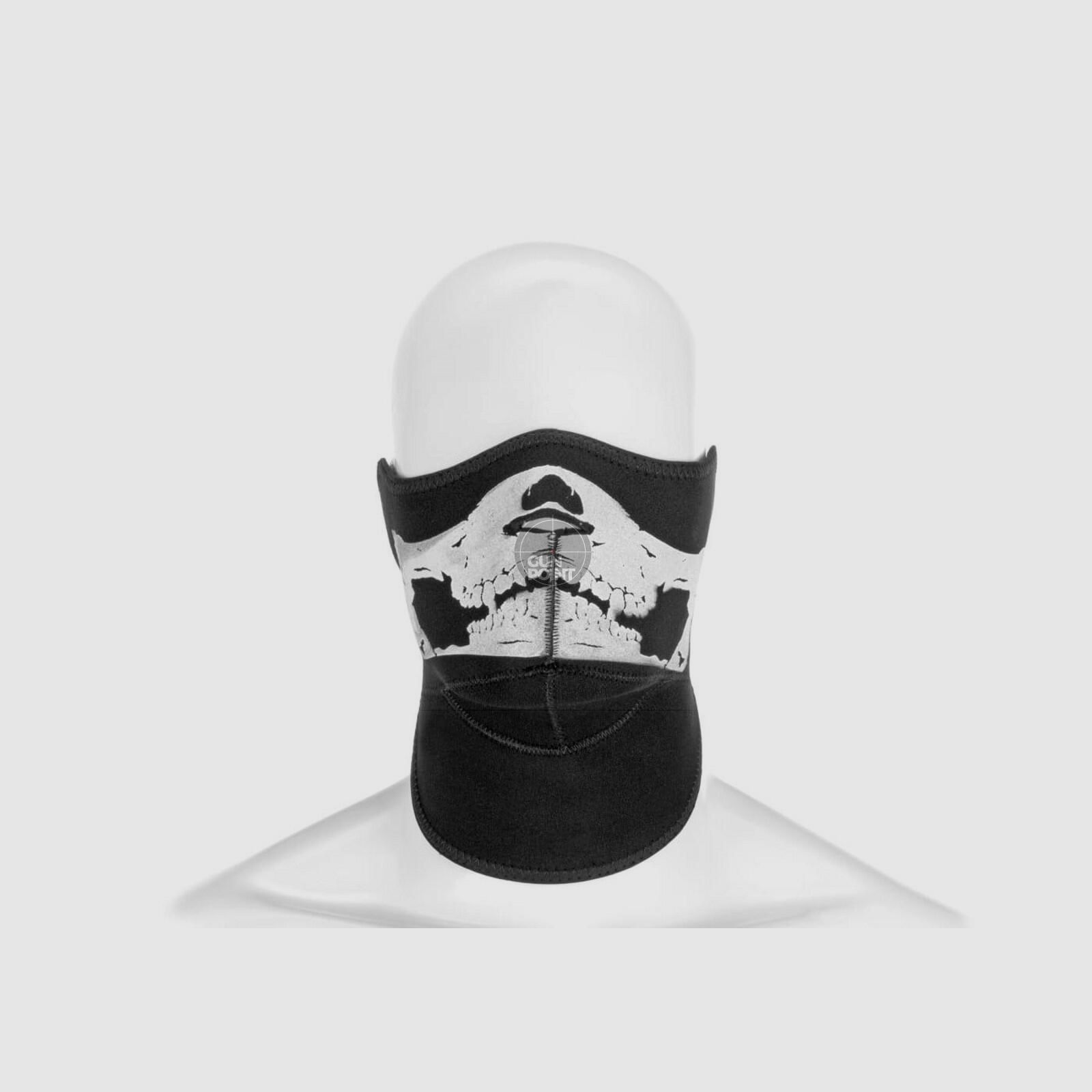 Invader Gear Death Head Neoprene Face Protector-Schwarz
