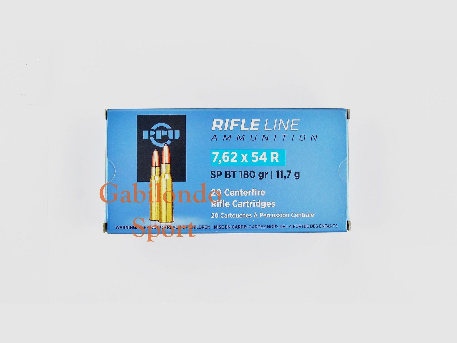 Munition PRVI 7,62x54R SP BT 180 gr.