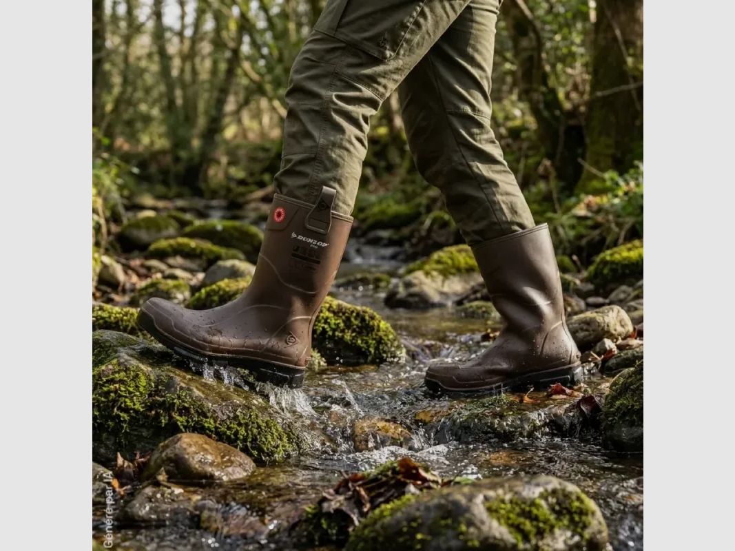 Dunlop RigPro Purofort Boots brown O4 FO CI SRC, image 1 of 10