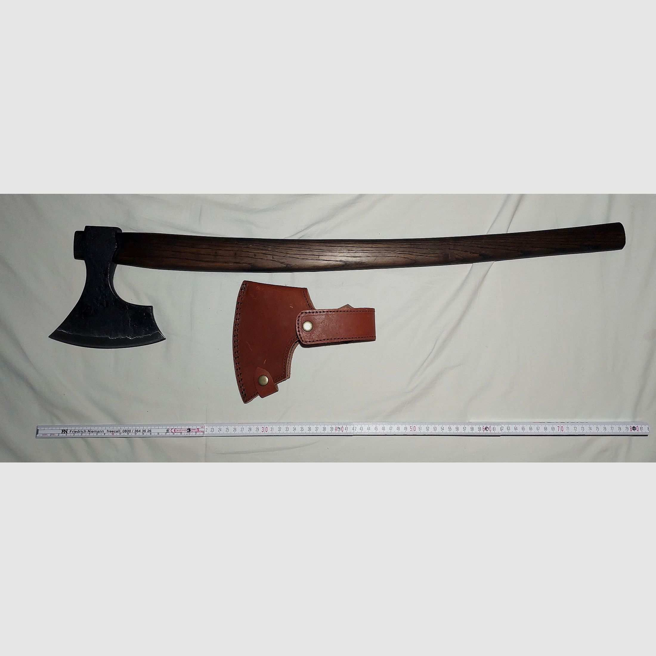 Heavy Viking Slavic Axe Battle Axe Northman >TYR< Battle Axe - New!