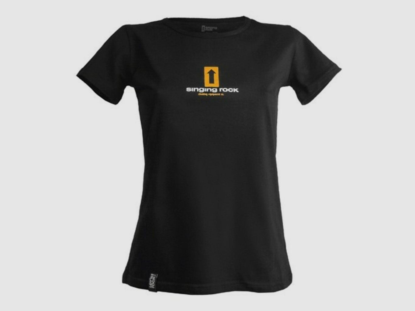 Koszulka Damska Czarna Singing Rock (XL), zdjęcie 1 z 2