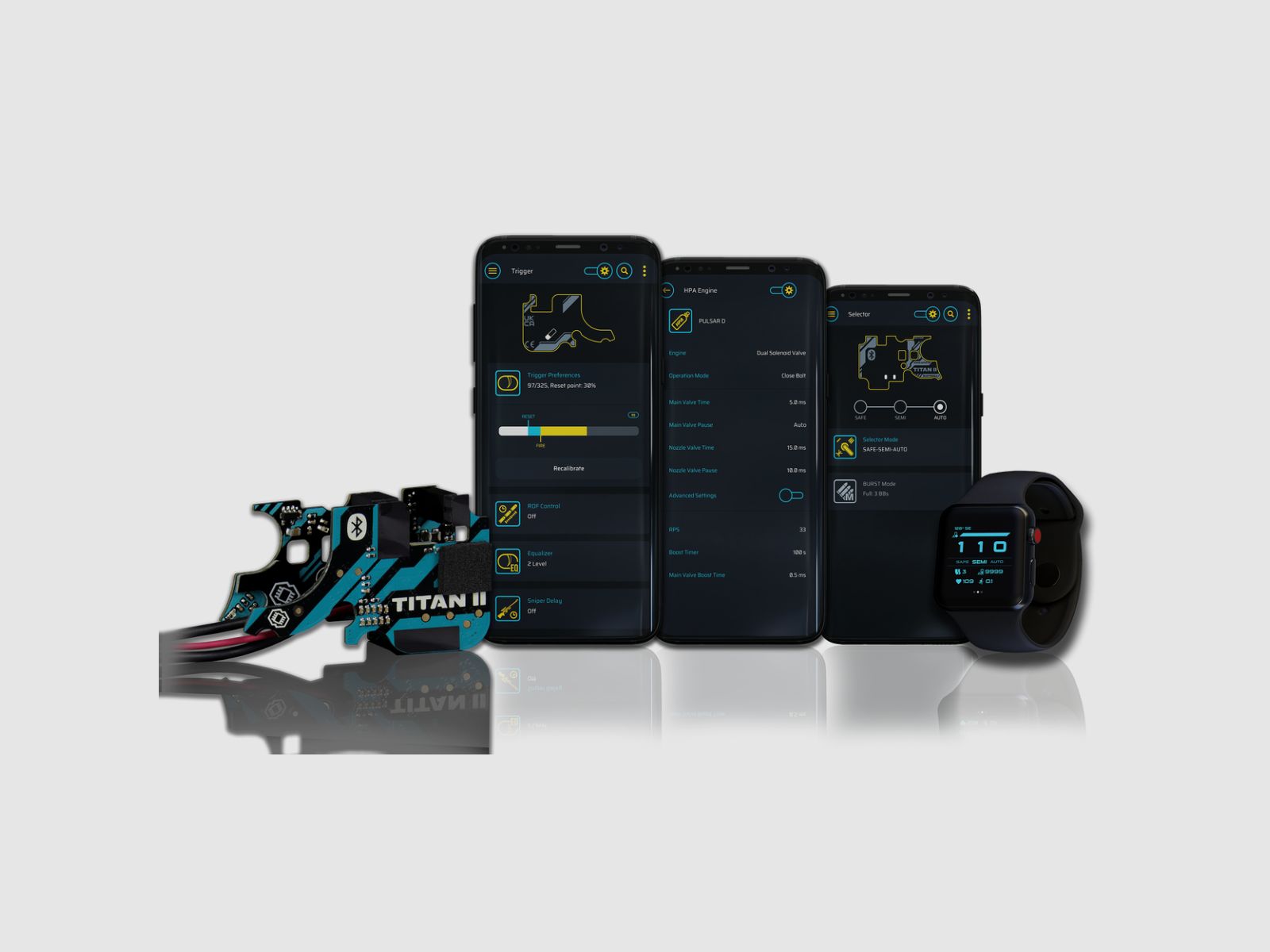 Proarms PAR MK3 14.5 inch full metal black HPA airsoft rifle free from 18 years | Delta Armory