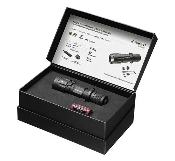 Mactronic – Lampe torche M-FORCE 1.1, 320 lm, à piles (1 x CR123A), image 3 sur 4