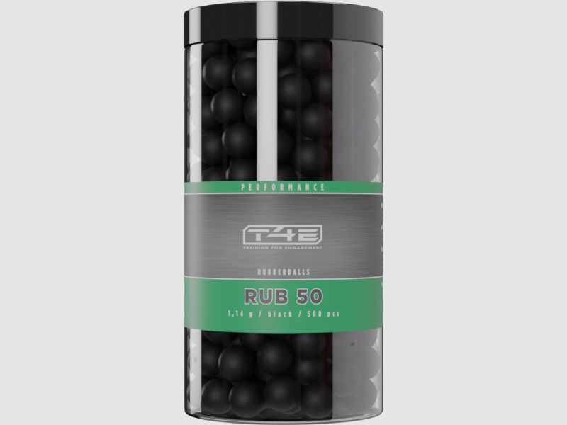 PERFORMANCE RUBBERBALLS .50 - 1,14G - 500 PIÈCES