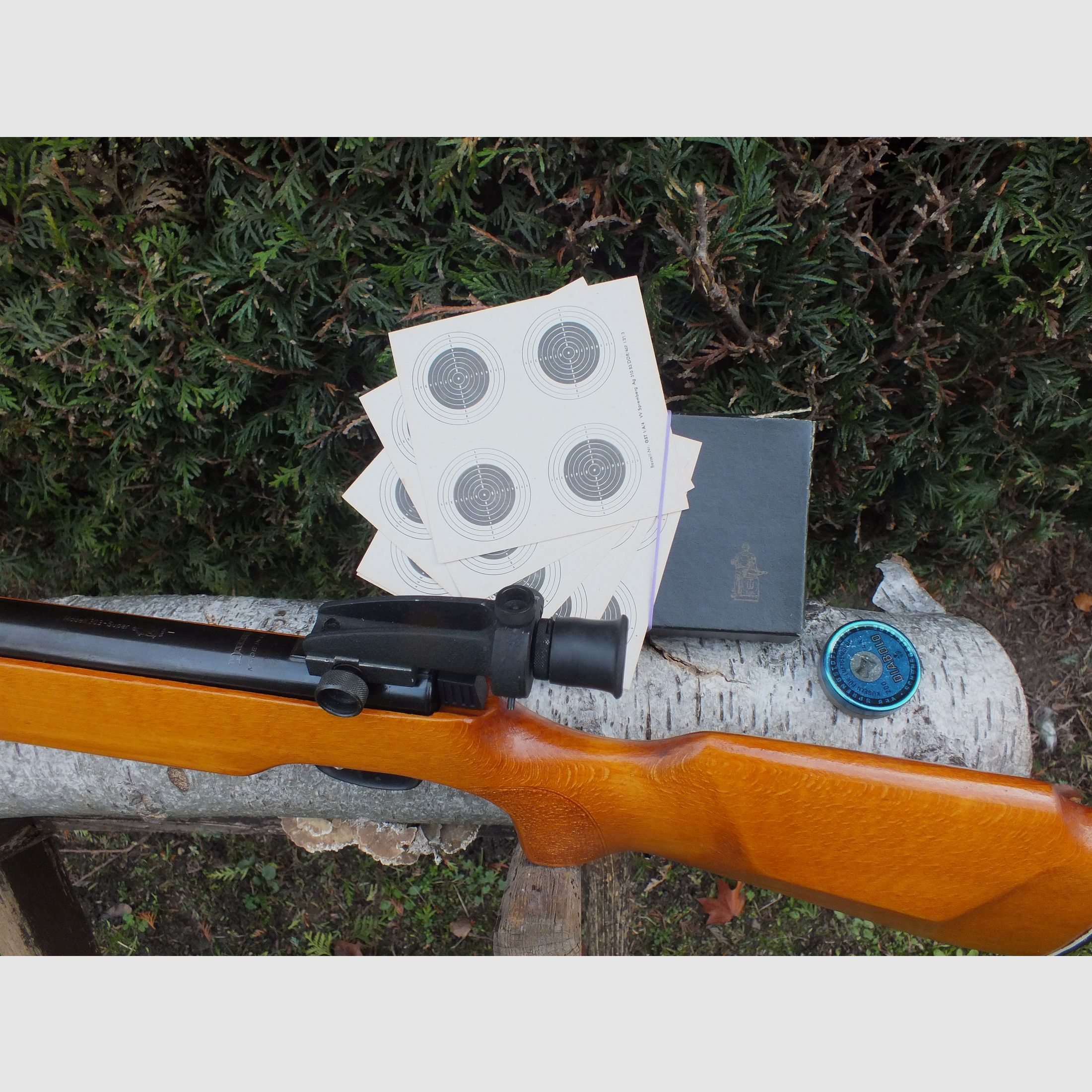 Mooie luchtgeweer Haenel 303- 8 Super