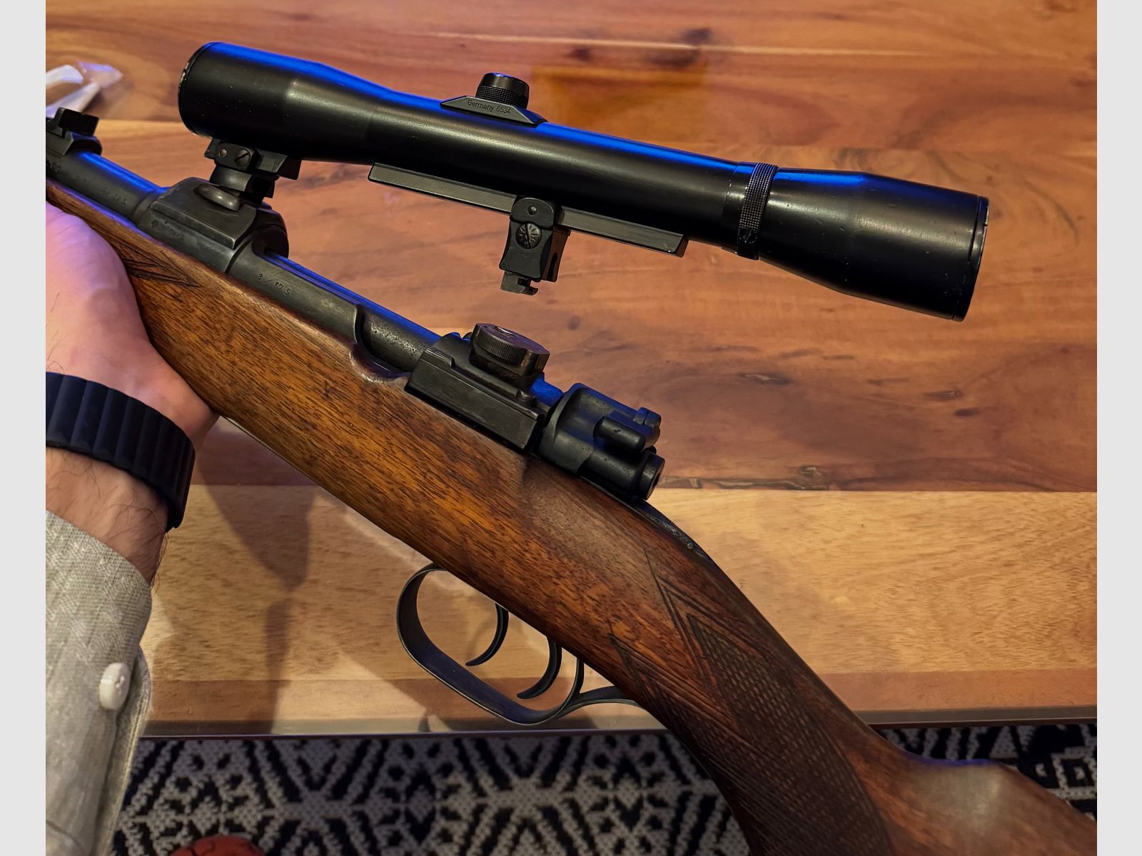 Repetierbüchse Bieber Kronach 8x57 IS – 98K / K98 – mit Zielfernrohr