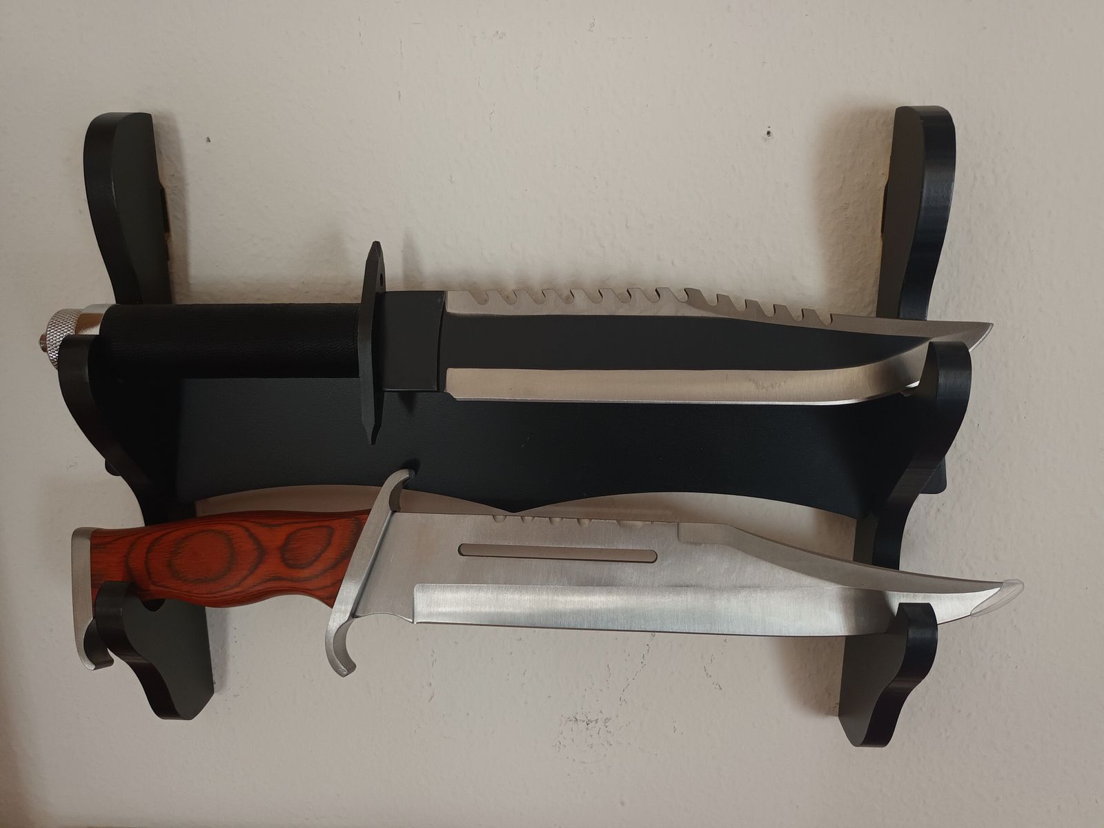 Rambo II + III Dekomesser (mit Wandhalterung und Hülle)