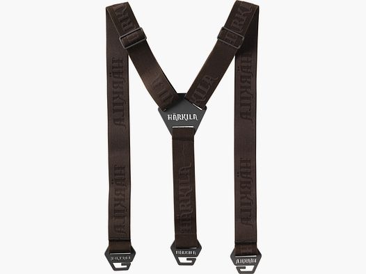 Härkila Hosenträger Tech Shadow brown/Red