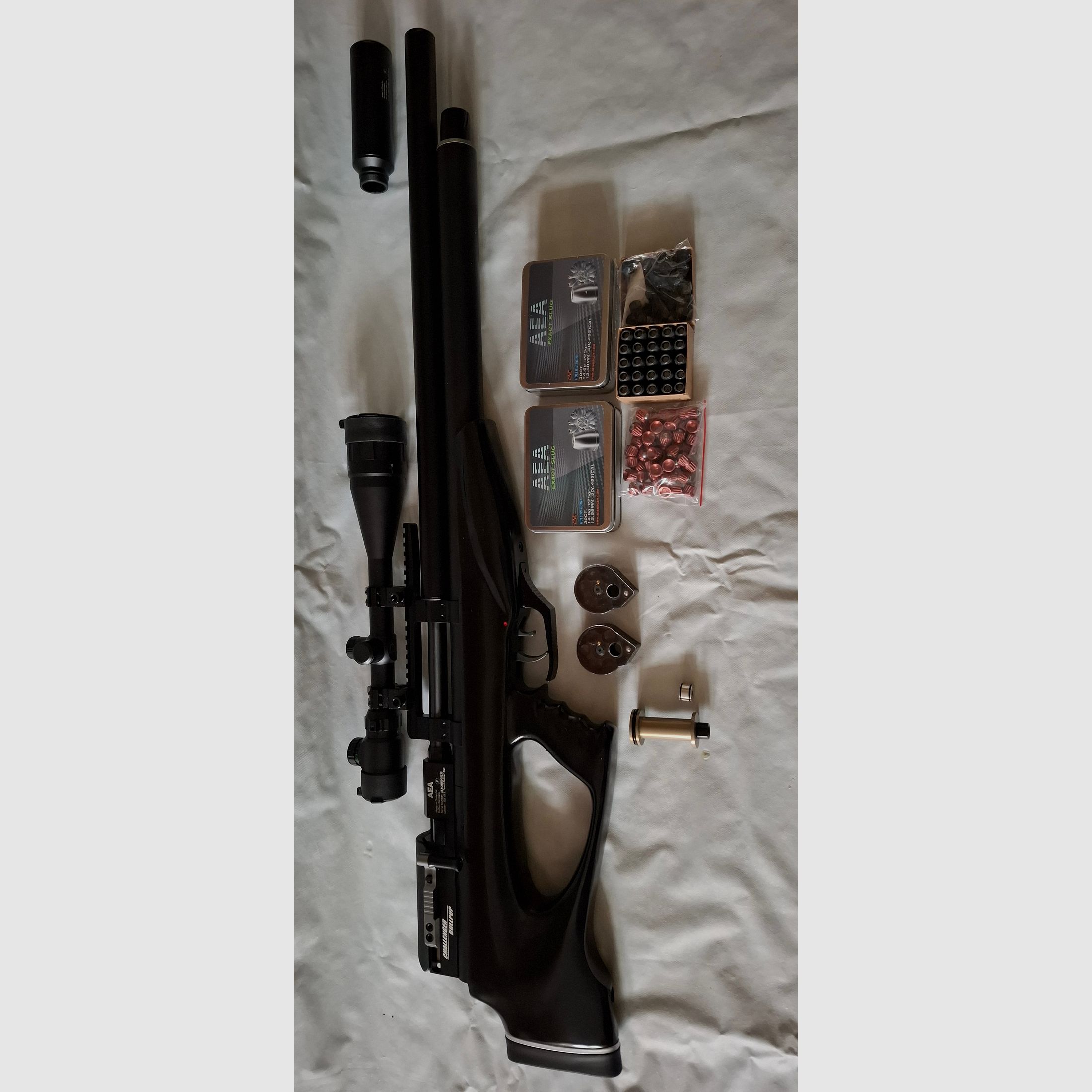 AEA Challenger Bullpup Cal.50.Druckluftgewehr