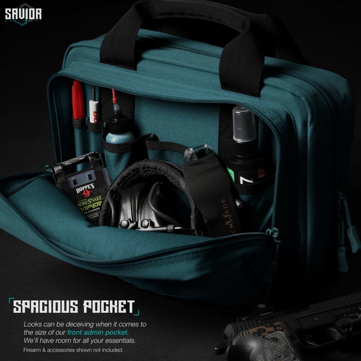 Savior - Torba na pistolet Specialist - Teal - HC-DGSPORT-WS-TE, zdjęcie 5 z 6