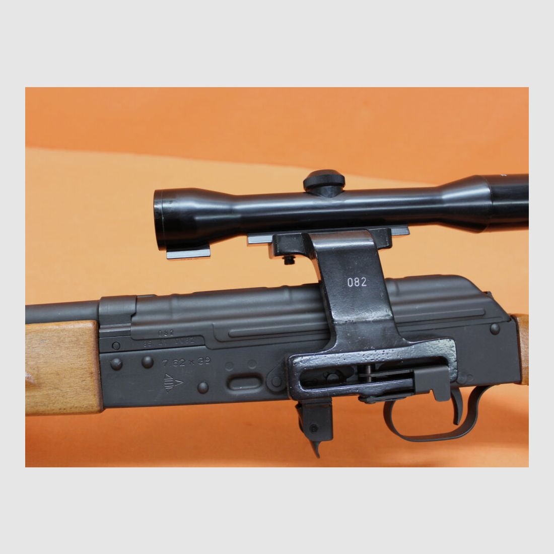 VEB GWB Wiesa Rarität! Ha.Büchse 7,62x39 VEB GWB Wiesa Speger inkl. Zeiss Jena ZF 4x32-M- DDR System Kalaschnikow
