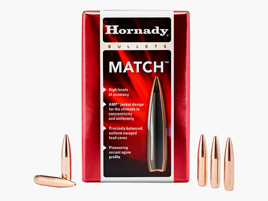.308 Geschosse Hornady BTHP 168 gr VE100