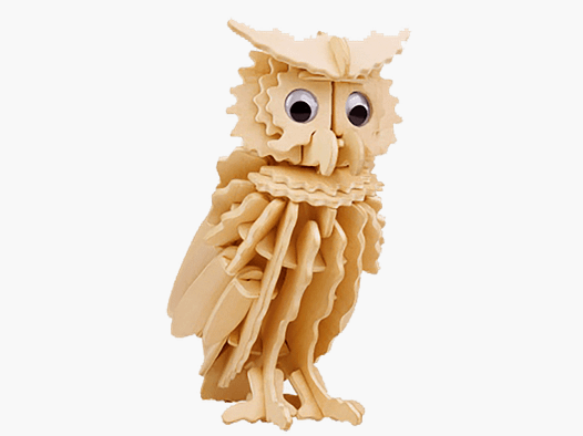 Rompecabezas 3D de madera Búho