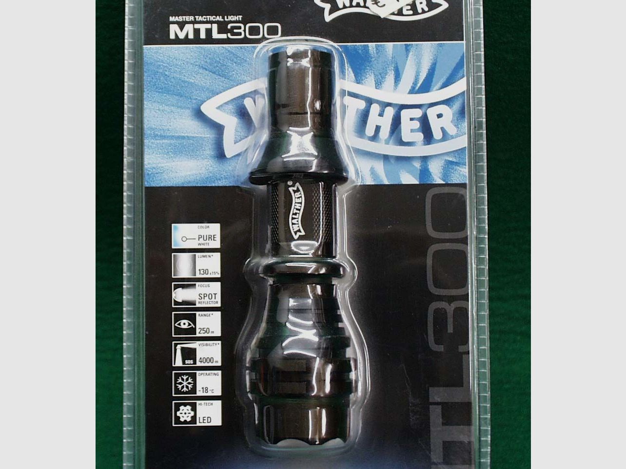 Walther flashlight MTL300