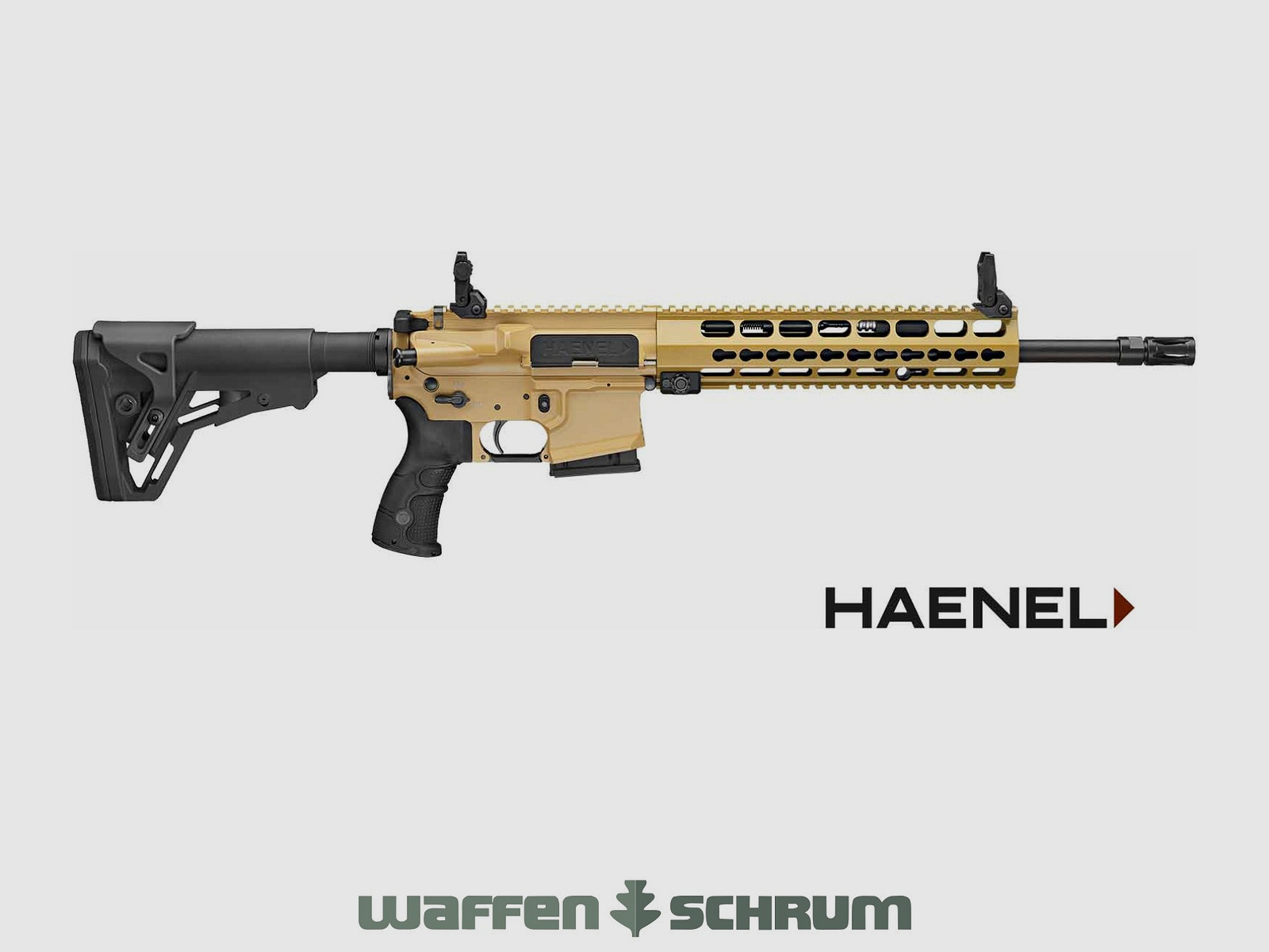 Haenel CR 223 sand / Langer Handschutz