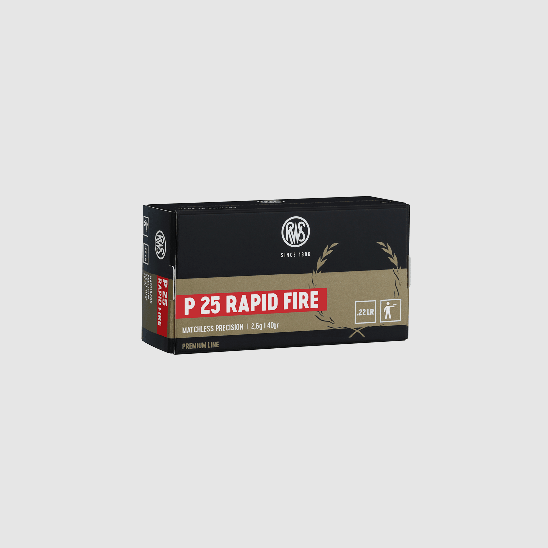 RWS.22 LR P25 RAPID FIRE 2,6g - 50 Stk.