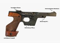 Walther Broń Sportowa i Służbowa Walther GSP Pistolet Sportowy Kal 22 L.R. używany (Rok 77)