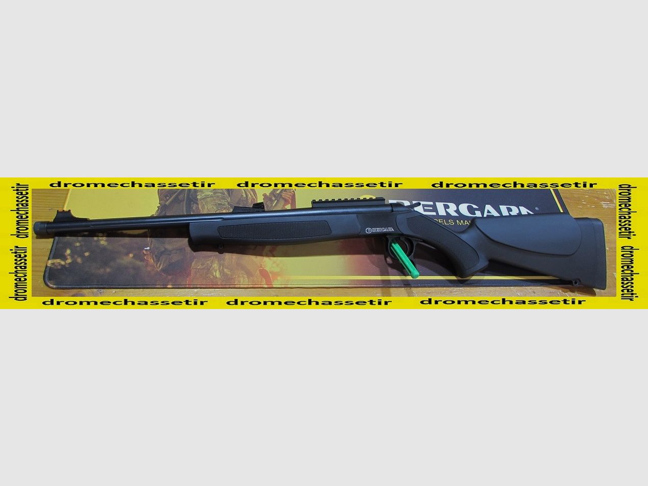 Kipplaufbüchse Bergara BA 13, Kal. 8x57JRS, Lauf 46cm gewinde, Schaft Thumblé schwarz, Bild 5 von 5