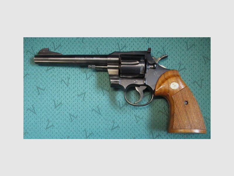 Revolver Colt Officers Match 6" .38 special -sehr gut- Officers Match