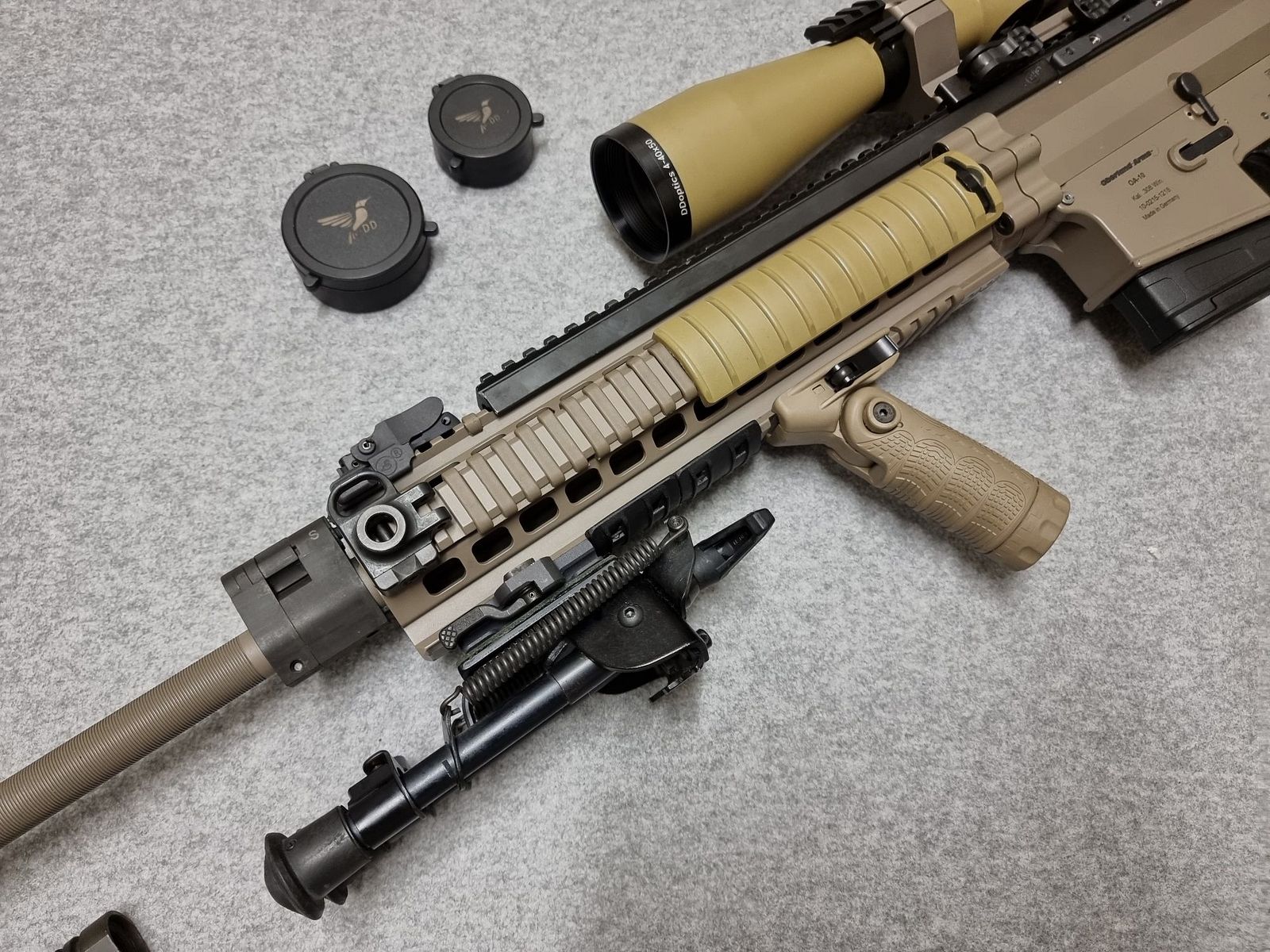 Oberland Arms DMR-E - Kal .308 Win - AR10 OA10 mit einstellbaren Gasblock, Geissele Abzug - Behördenmodell
