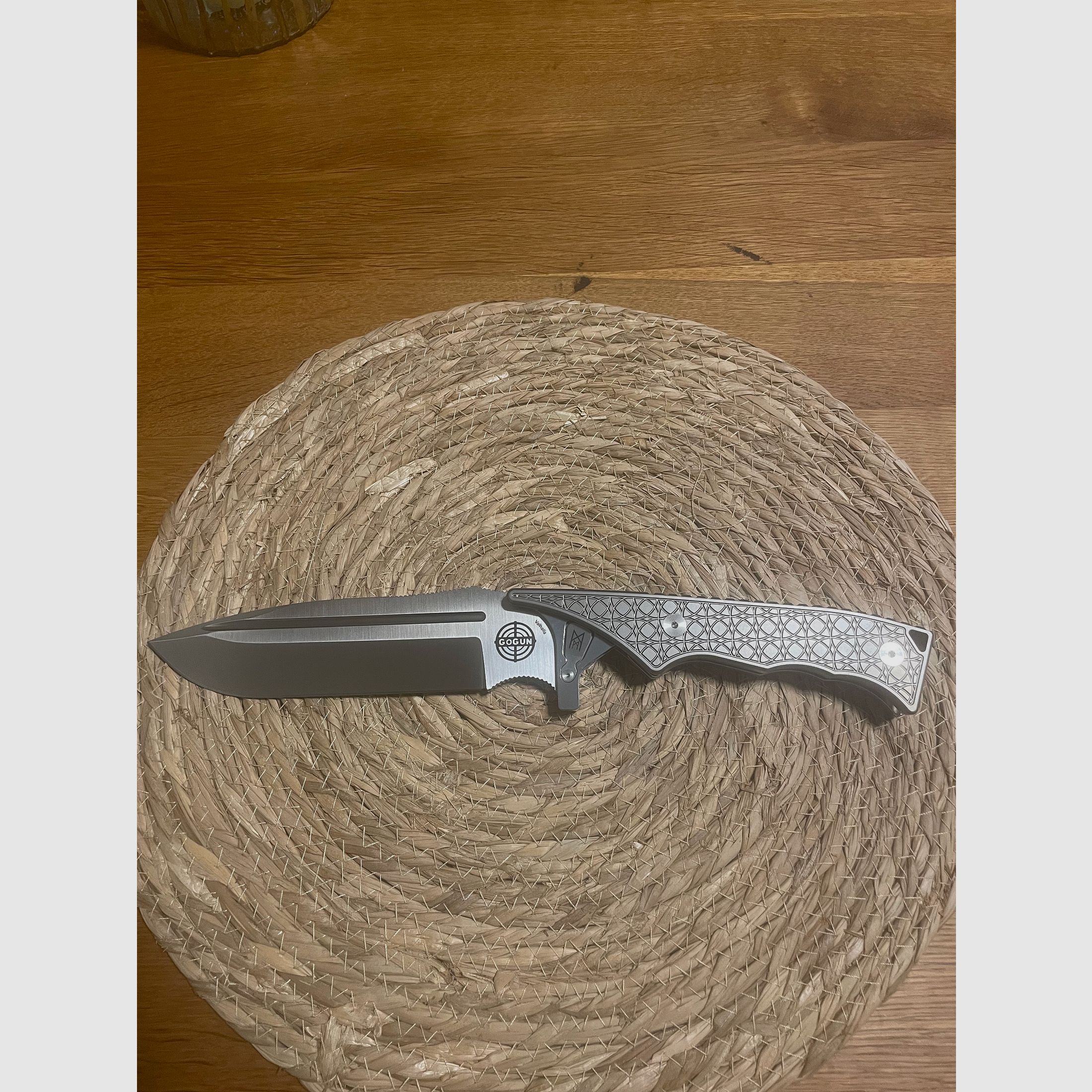 Midgards Messer -Valhalla V2   mit Logo von GoGun auf Klinge!!!