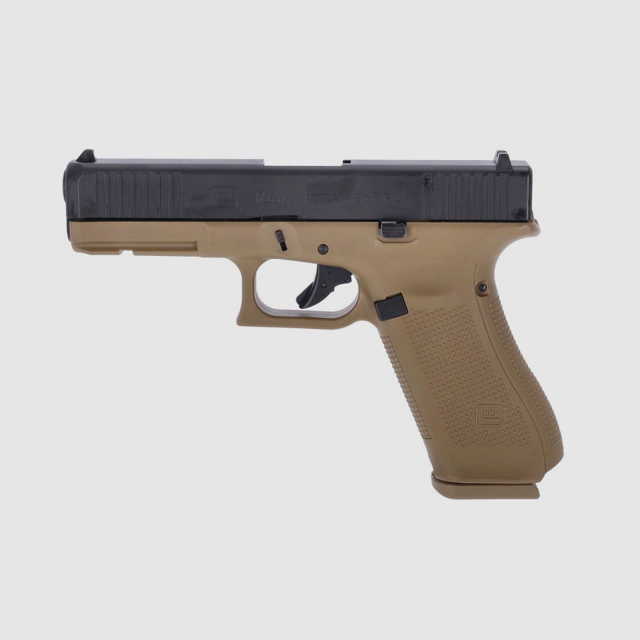 Glock 17 Gen5 Schreckschuss Pistole 9 mm P.A.K coyote