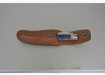 Laguiole en Aubrac ORIGINAL zakmes met leren hoes