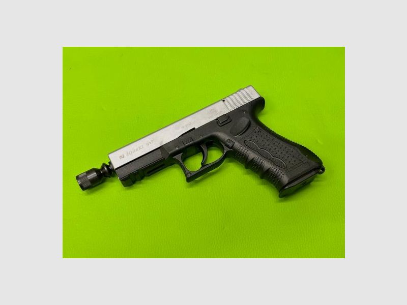 Zoraki Mod. 917 matt chrom 9mm P.A.K. Schreckschuss