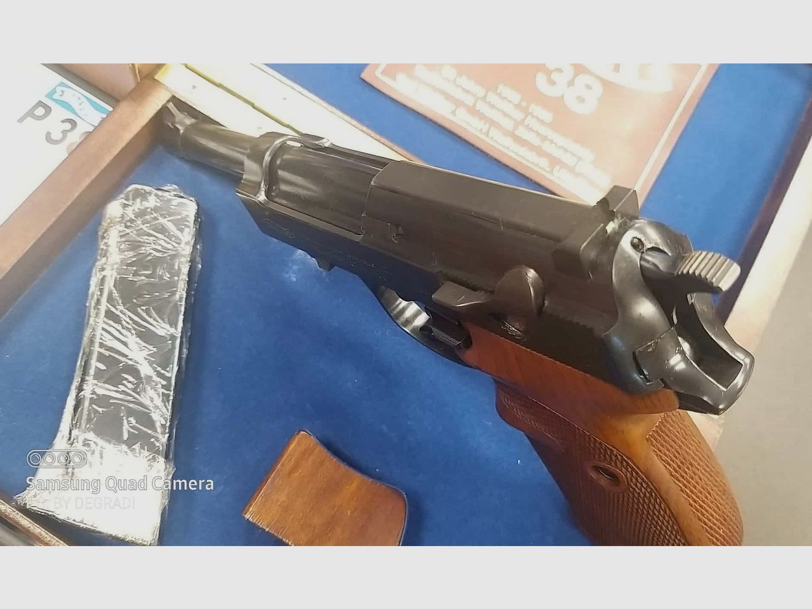 Walther P38 Commemorativa Edizione Limitata dei 60 anni, immagine 5 di 6
