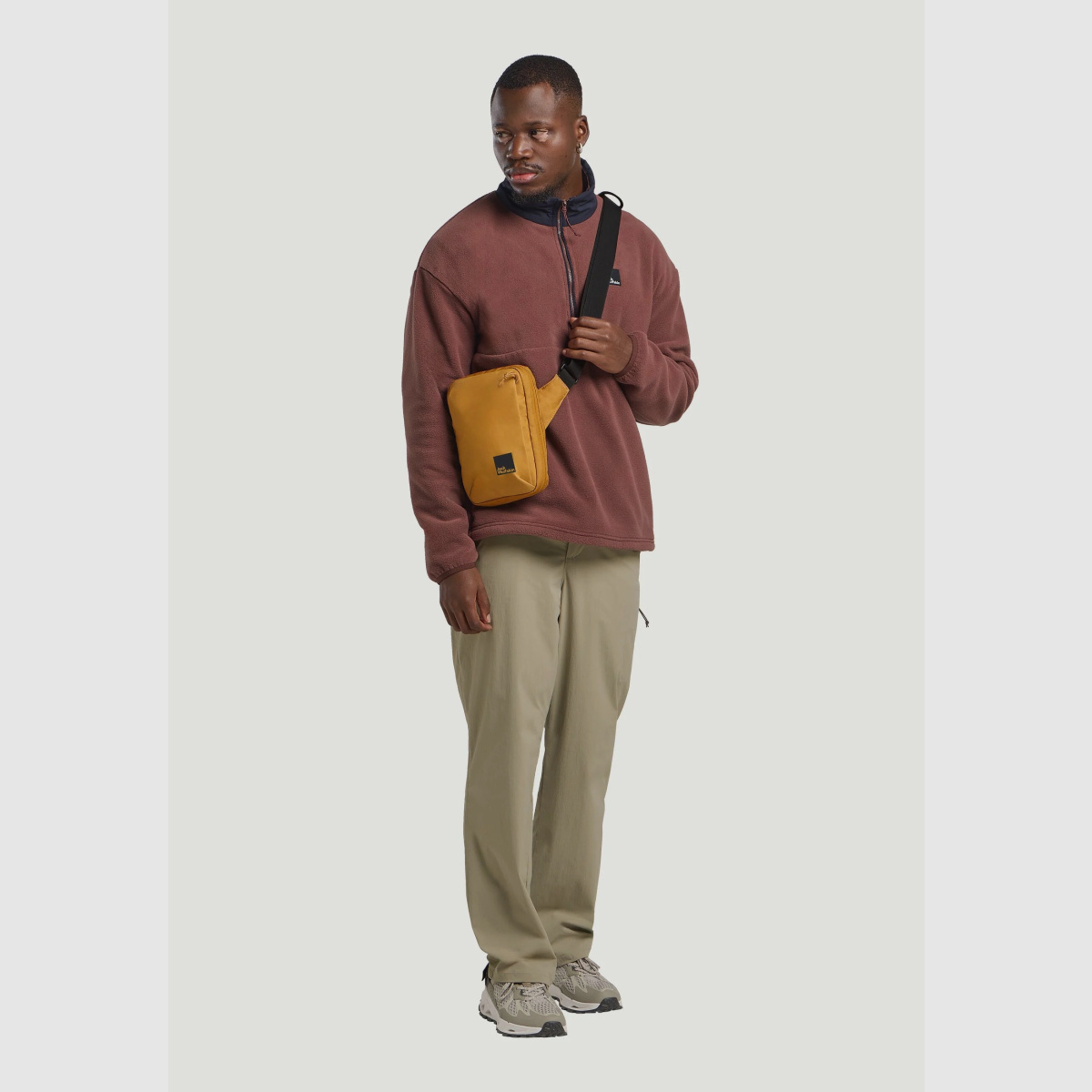 JACK WOLFSKIN Konya Organizer Umhängetasche Salted Caramel