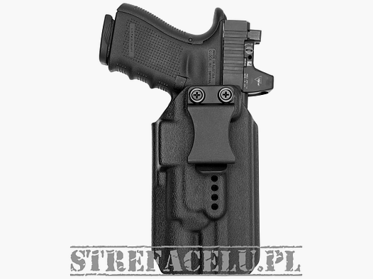 Kabura wew. LUX do pistoletu z latarką Surefire X300U, IWB kydex tucable, kolor: czarny