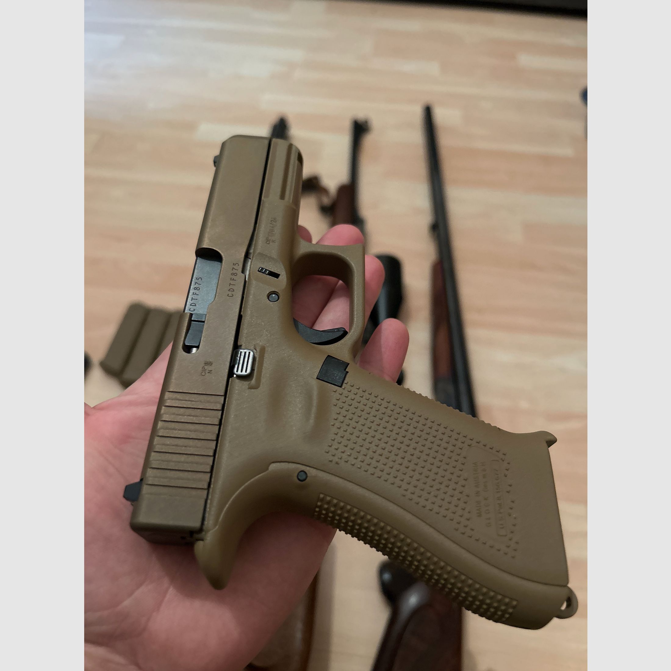 Waffen Aufgabe 