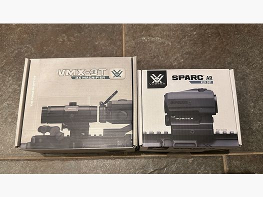 Vortex Sparc AR Red Dot & VNX-3T Magnifier