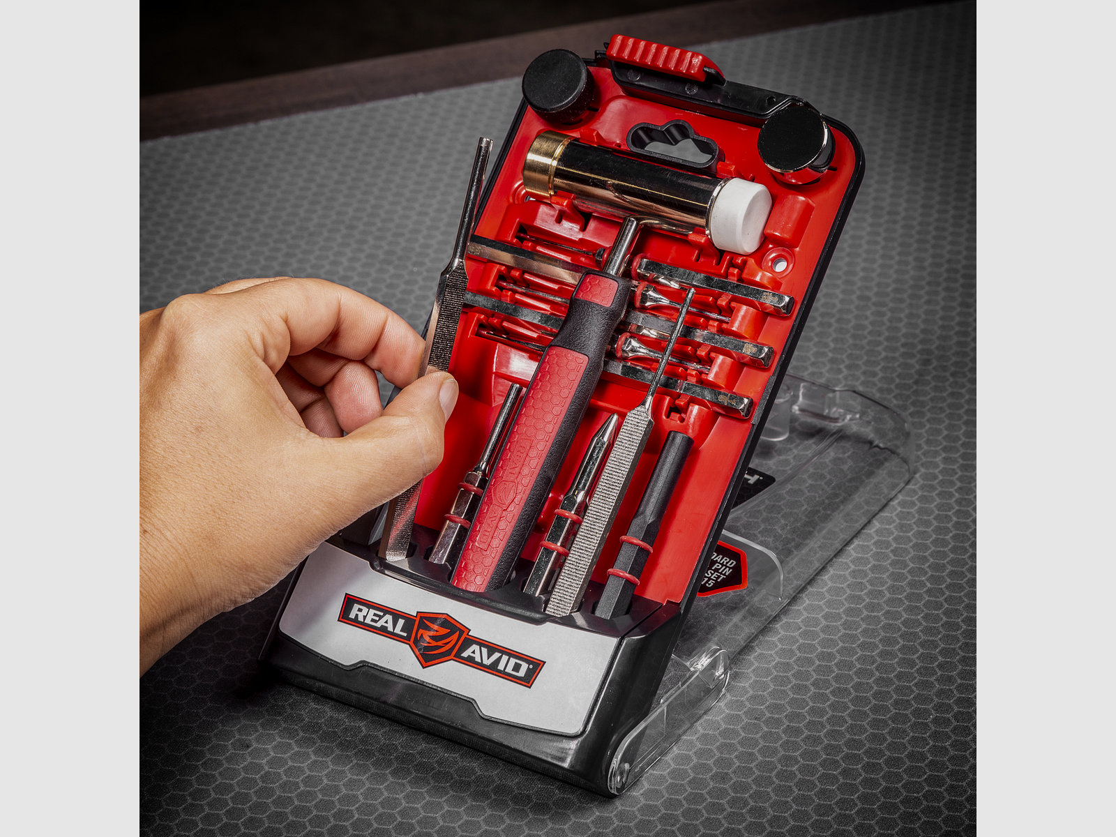 REAL AVID SET MASSETTE UND JAGD PIN AR15, Bild 1 von 3