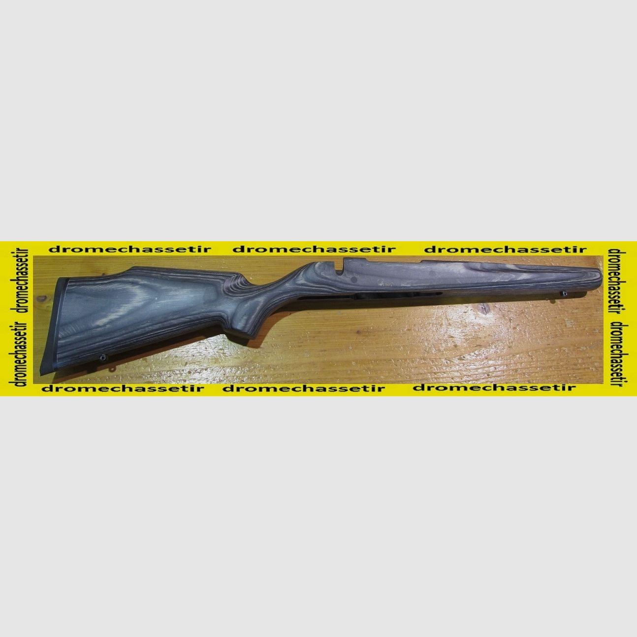 Laminiert Schaft für Repetierbüchse ZKK 600, für Rechtshänder, dunkelgrau, Bild 2 von 2