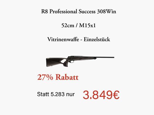 Blaser R8 Professional Success