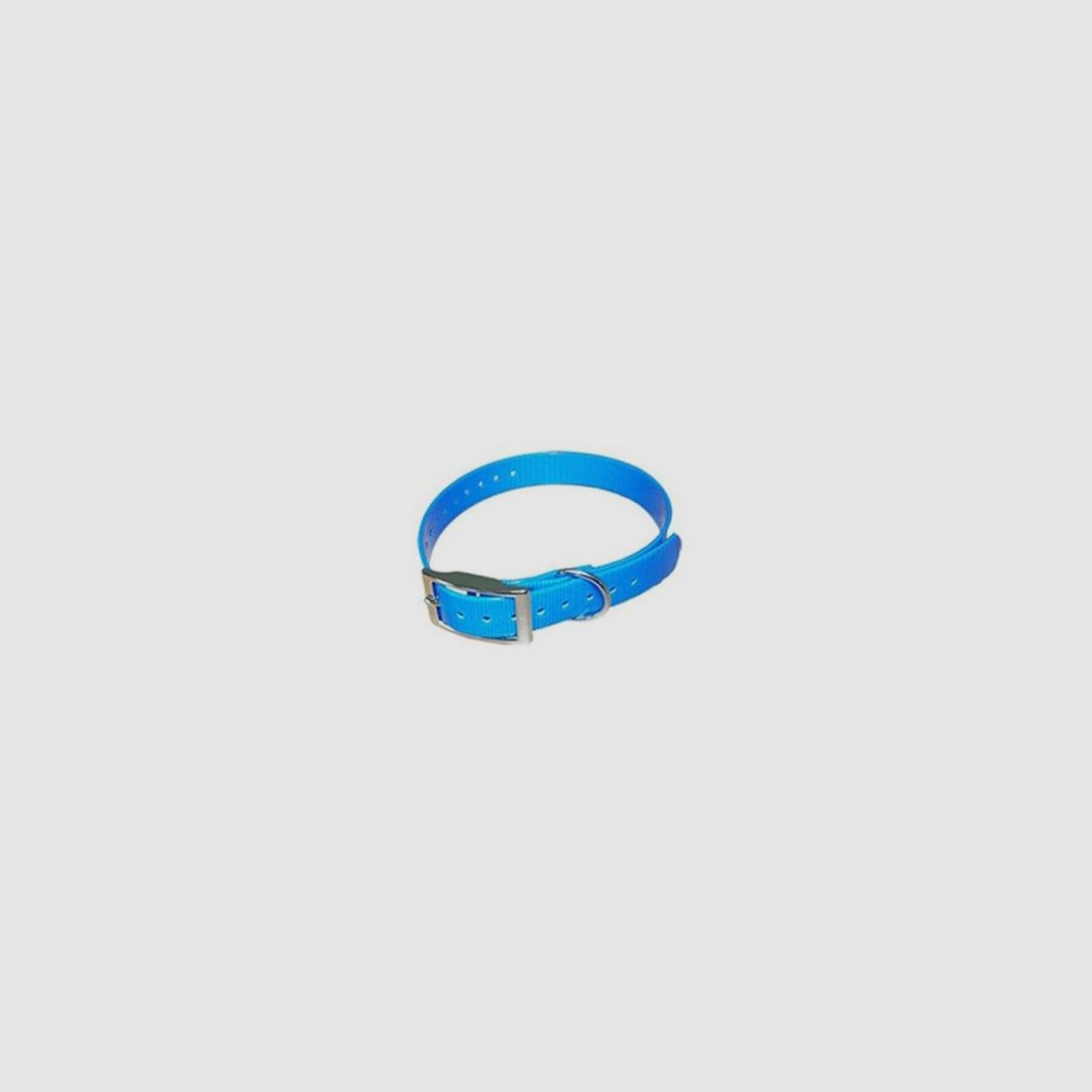 Biothane Halsband Biogold Blau Fluoreszierend 45X19X2.6cm