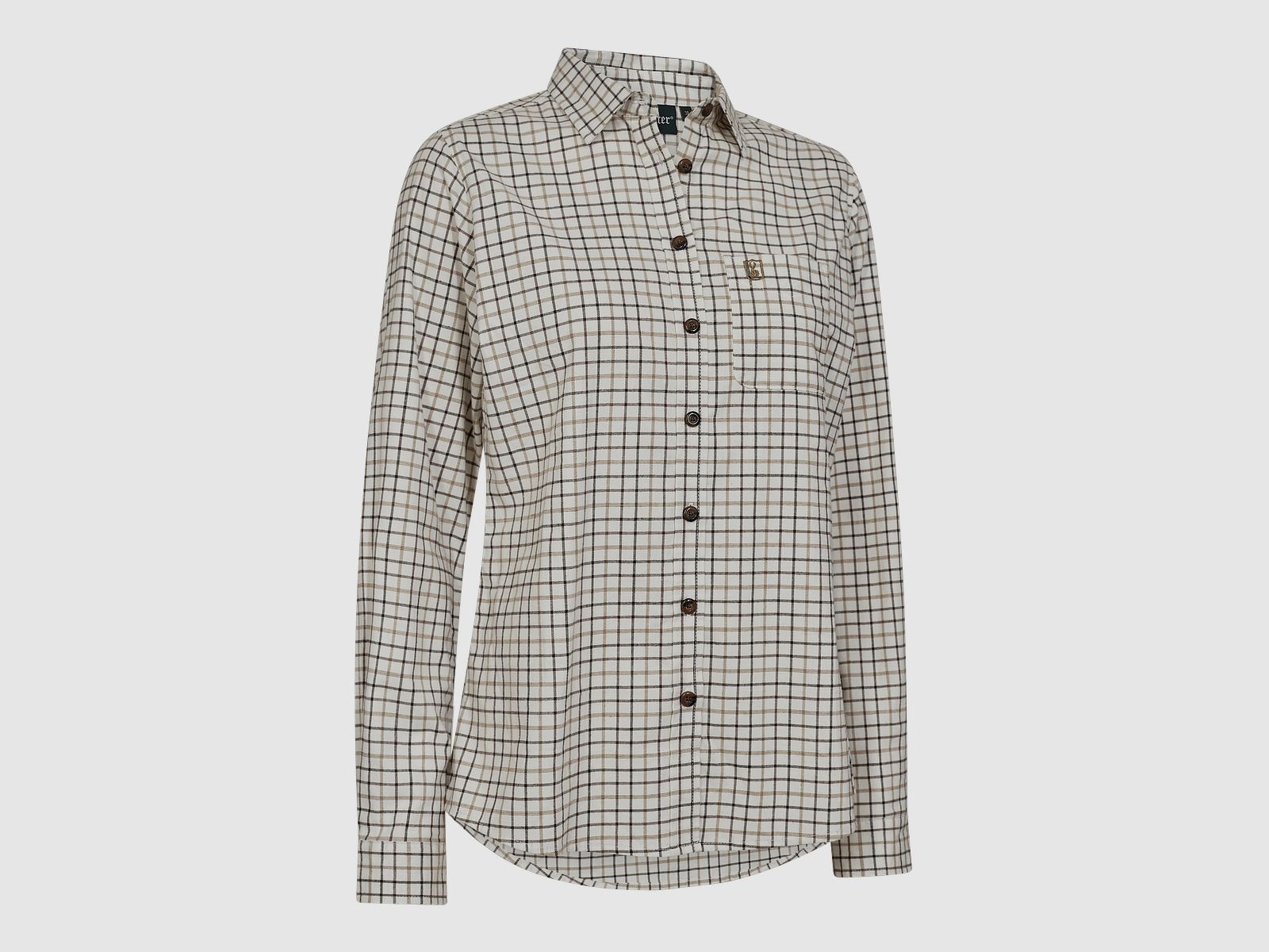 Deerhunter Lady Grace Chemise Femme Beige Check 46