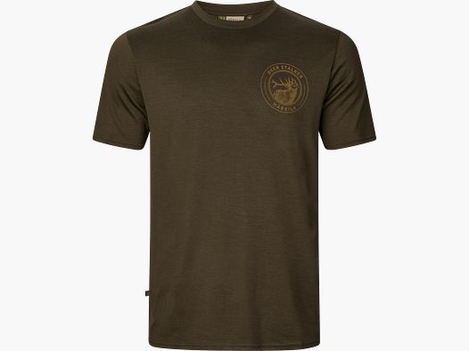 HARKILA T-SHIRT GAME GREEN STAG