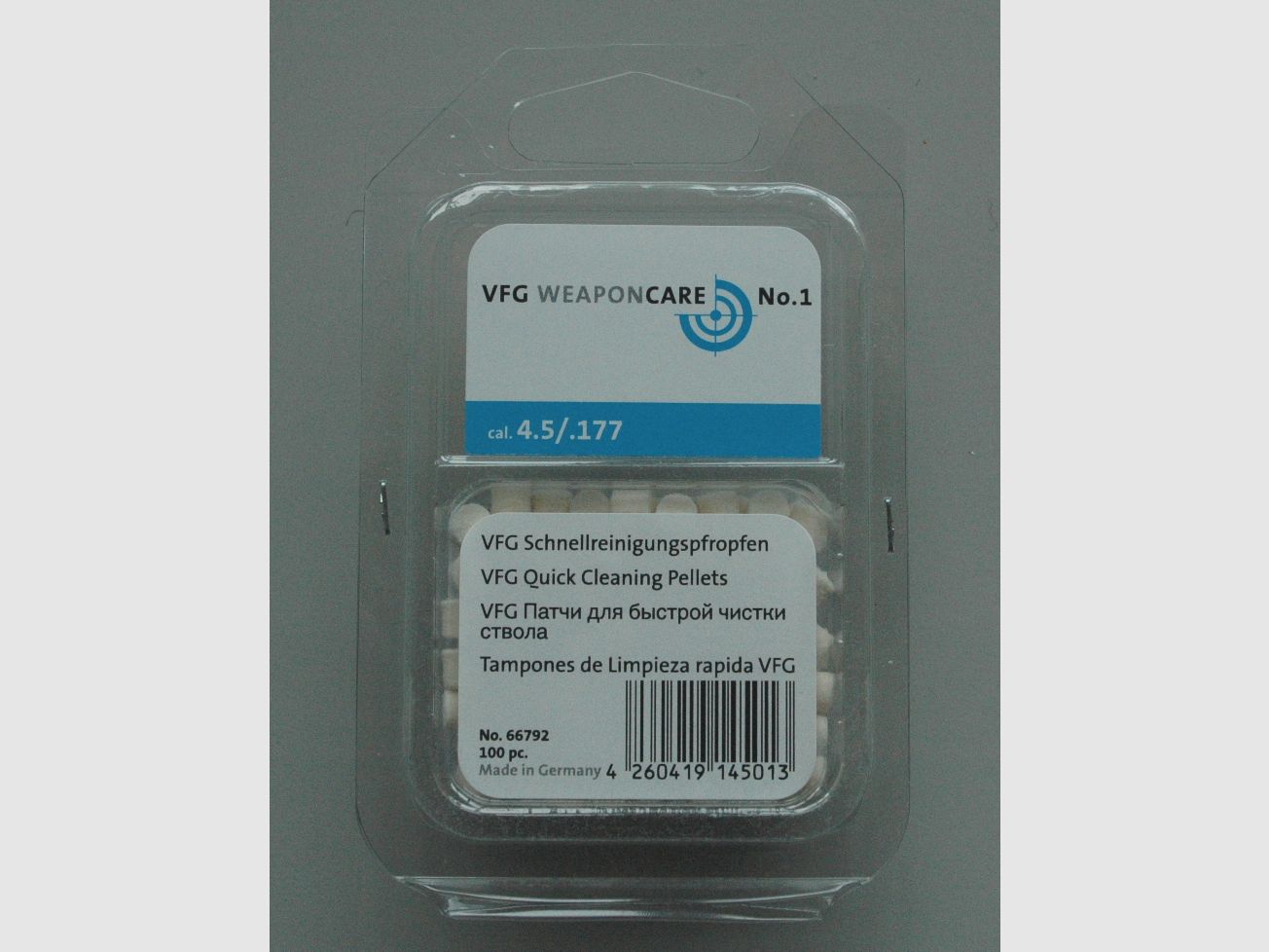 VFG- TAPONES DE LIMPIEZA RÁPIDA