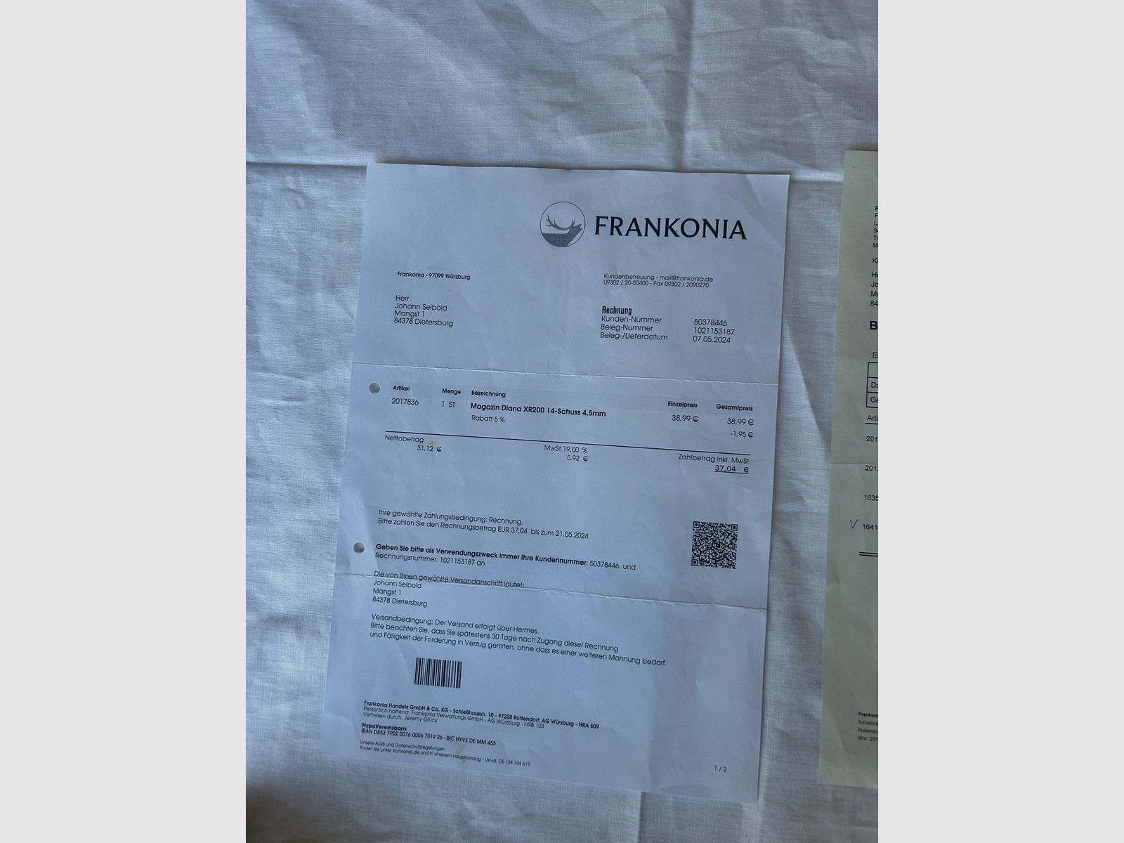 LG DIANA XR200PCP hout 4,5 mm, afbeelding 17 van 18