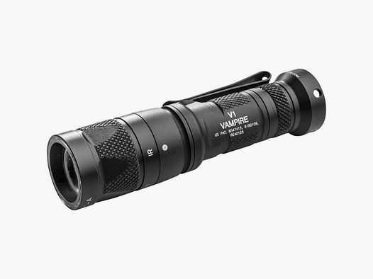 SureFire V1-B Vampire Schwarz – Dual Spectrum LED Taschenlampe Weisslicht & IR