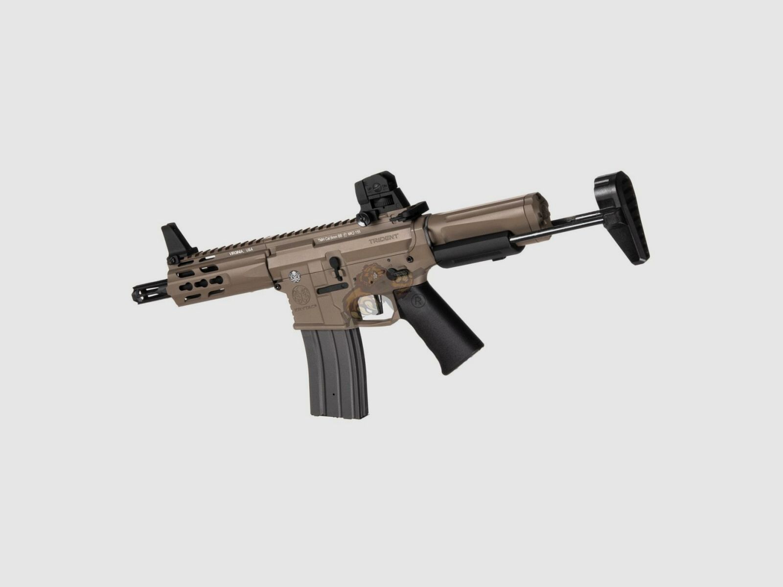 Trident Mk2 PDW in FDE Airsoft Frei ab 18 - S-AEG -F- (Krytac), Bild 2 von 7