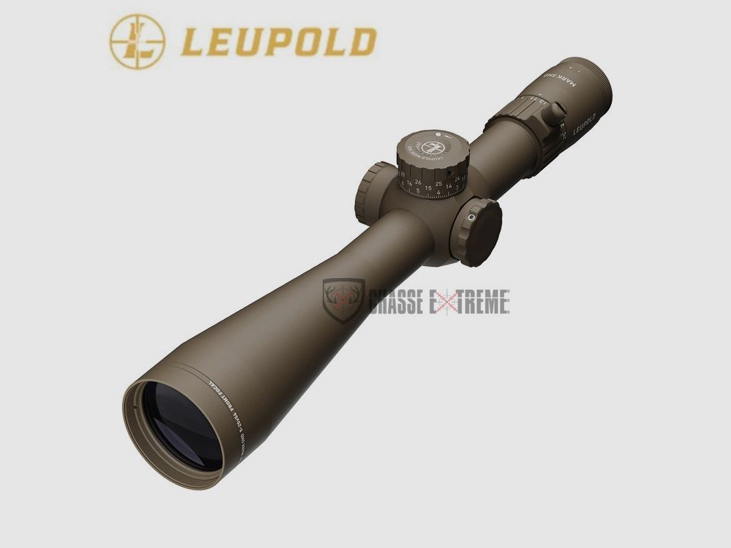 Zielfernrohr LEUPOLD Mark 5HD 5-25×56 M5C3 - FFP PR2-MIL Dunkelbraun, Bild 1 von 5