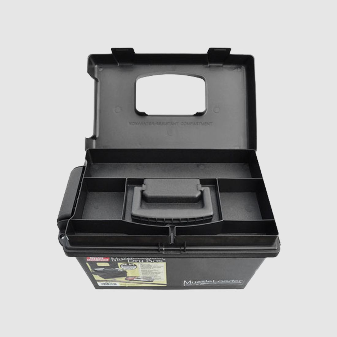 MTM caja de transporte para accesorios de rifles de avancarga ML1-40 negra