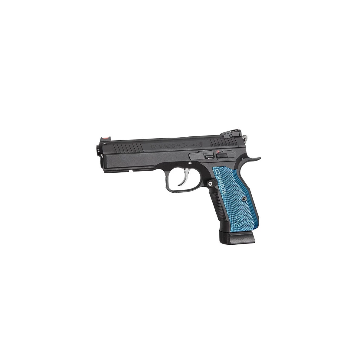 KJ Works CZ Shadow 2 Black/Blue Co2 -F-, imagen 1 de 2