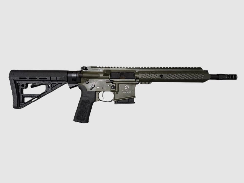 SCHMEISSER AR15 S4FSport OD Green 10,5" halbautomatische Büchse Herbstangebot UVP: 2349€