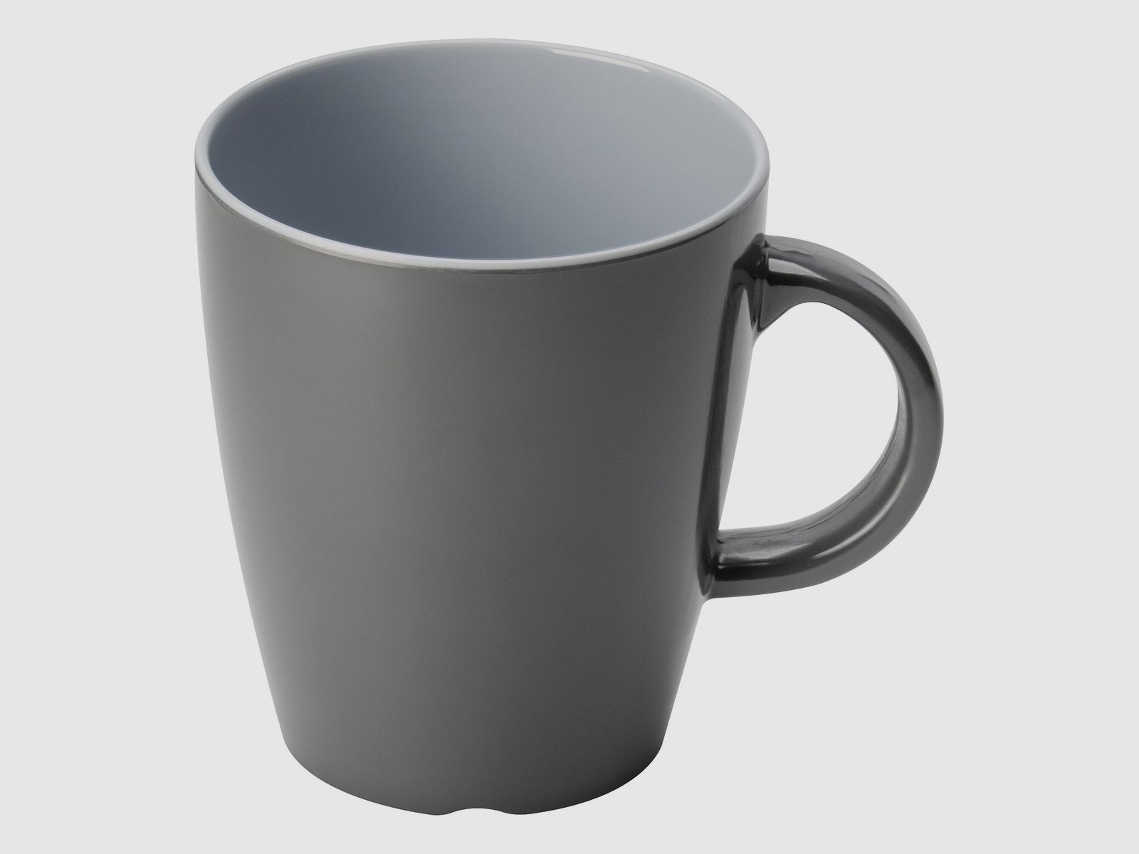Bicchiere con manico Vivid Line, grigio chiaro, immagine 3 di 9