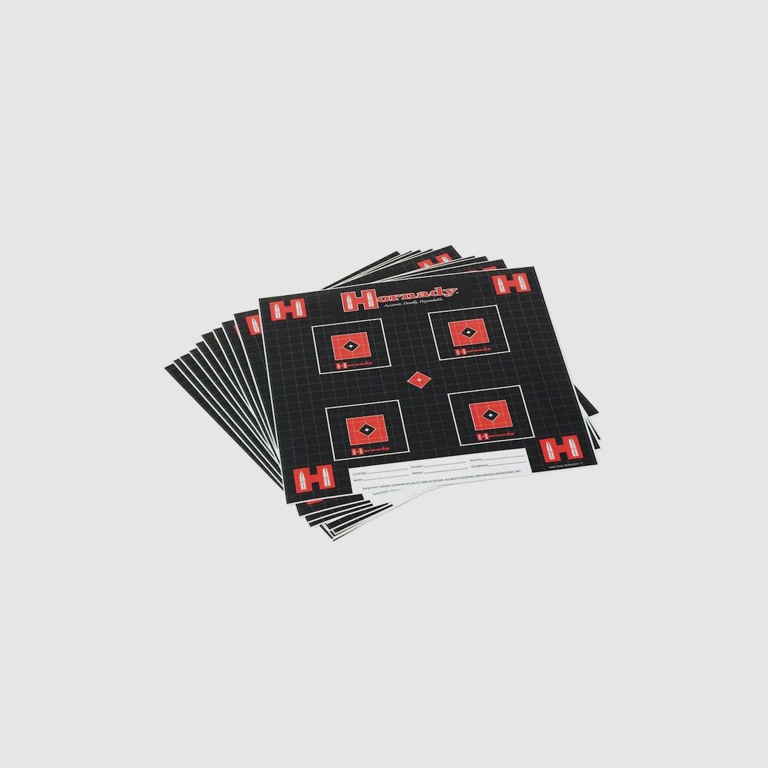 Hornady Lock-N-Load Shooting Targets 12"x12" / 30.48x30.48cm 10 pieces