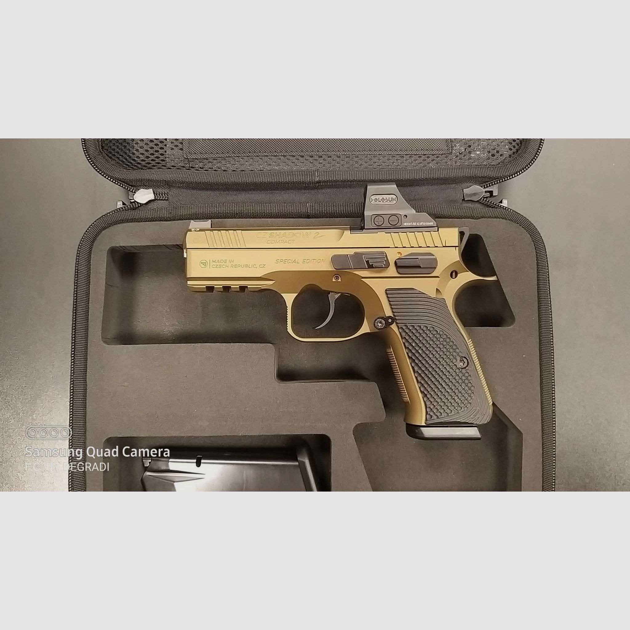 CZ SHADOW 2 COMPACT 9 X19 z HOLOSUN, zdjęcie 1 z 4